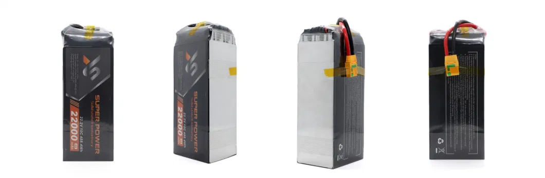ماژول برق بدون سرنشین UAV 22.2V 22000mAh 6s باتری بدون سرنشین Lipo 0