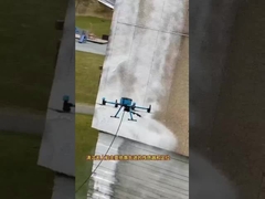 DJI FlyCart 30 بلند ساختمان تمیز کردن سیستم بدون سرنشین متصل