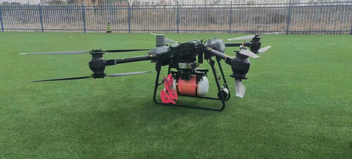 آخرین اخبار شرکت در مورد هواپیمای بدون سرنشین FC30 گلوله های آتش نشانی نصب شده DJI هواپیمای بدون سرنشین FC30 هواپیمای بدون سرنشین Mai Uwe