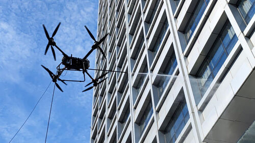 آخرین اخبار شرکت در مورد MYUAV FC30X بدون سرنشین پاک کننده بلند 120 متری