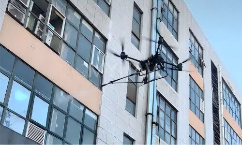 آخرین اخبار شرکت در مورد هواپیما بدون سرنشین دوگانه MYUAV FC: ستاره پایدار عملیات شوی ساختمان