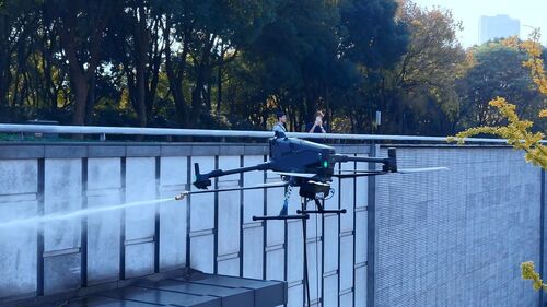آخرین اخبار شرکت در مورد پیشرفت: پهپاد MYUAV M400X انقلاب در تمیزکاری خودکار در ارتفاع بالا ایجاد می‌کند.