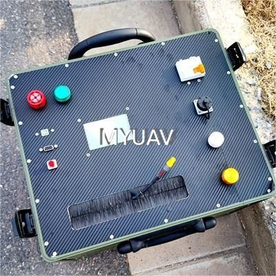 ایستگاه کنترل زمینی با مکعب بالا برای سیستم بدون سرنشین 2800W 420V Max.200m